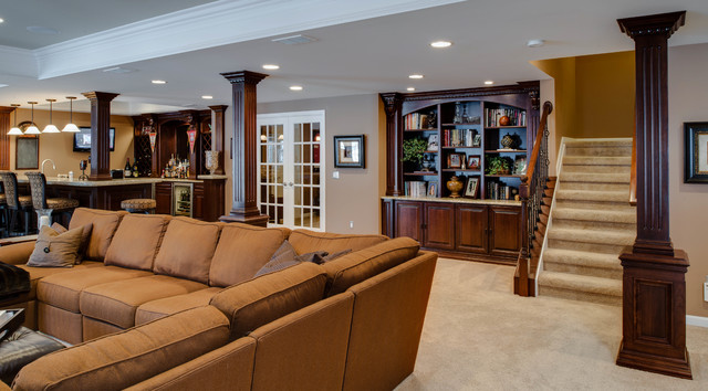 Fly Tying Room - Traditional - Basement - Tampa - by TRK Design Company, Houzz