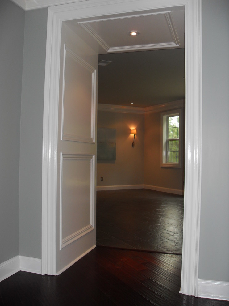 Completed Trim and Molding Villa Rica Basement Remodeling Classique