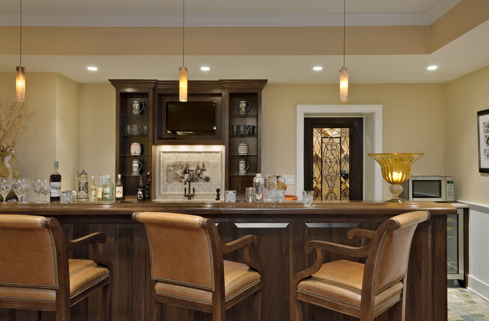 Crisp Architects Traditional Basement New York by Crisp