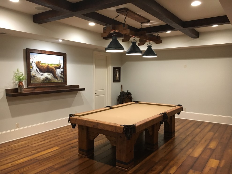 Custom Basement, Marietta, Ga Craftsman Basement Atlanta by