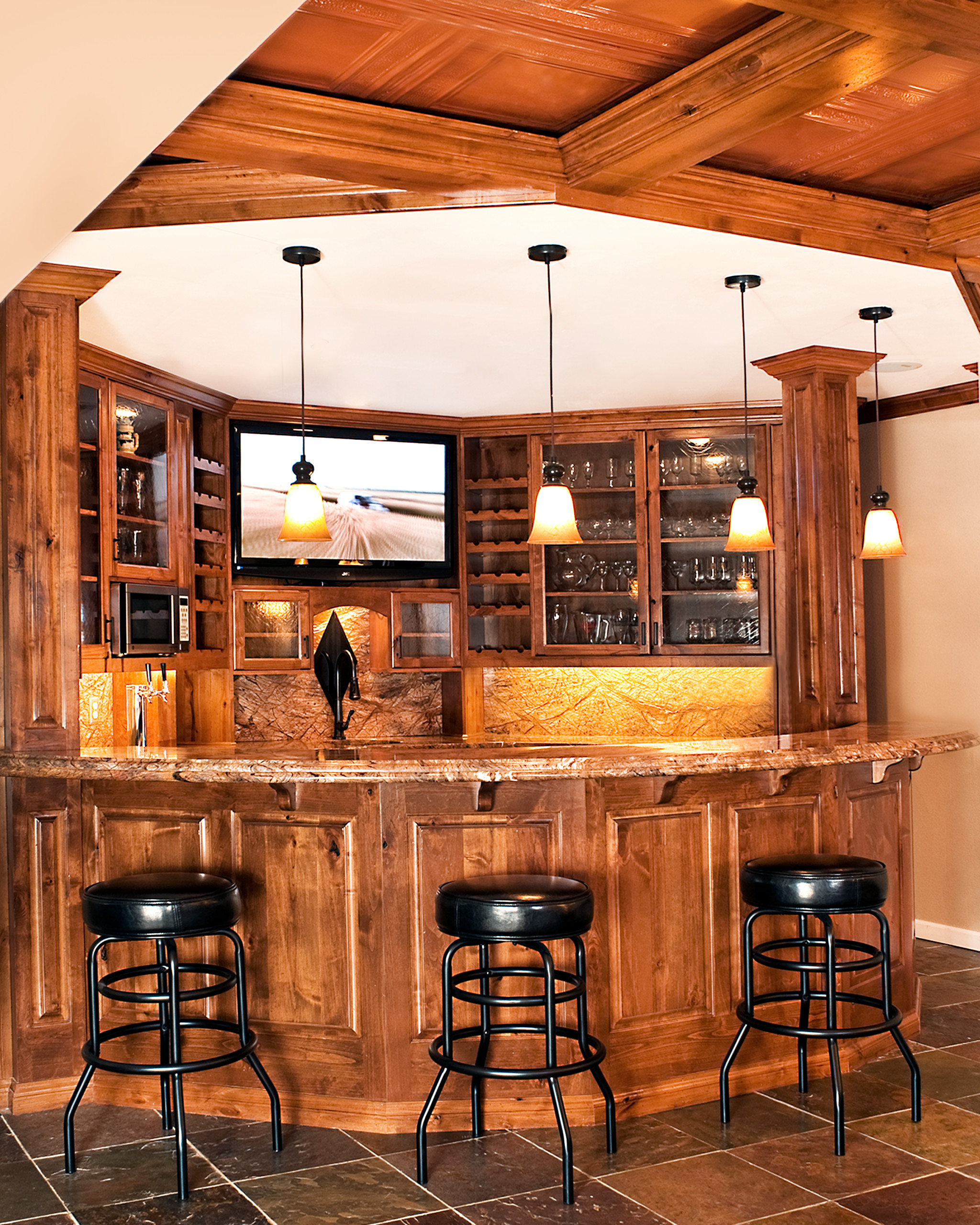 Basement Corner Bars Houzz Basement Corner Bars Houzz, Corner Basement Bar Images