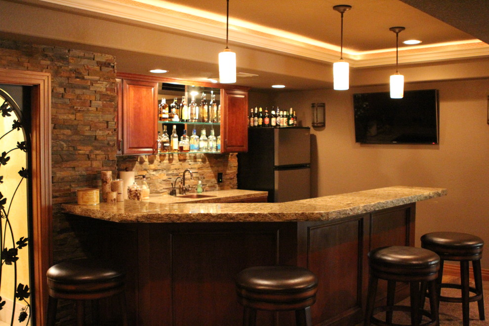 Denver Basement Remodel Contemporary Basement Denver by Houzz