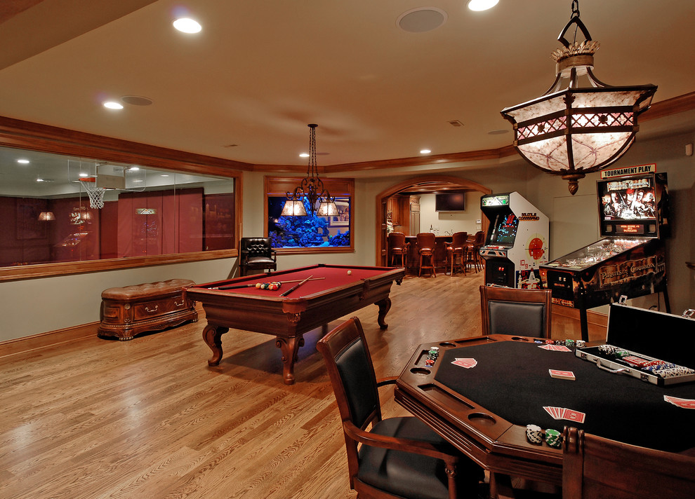 Inspiration for a timeless basement remodel in DC Metro