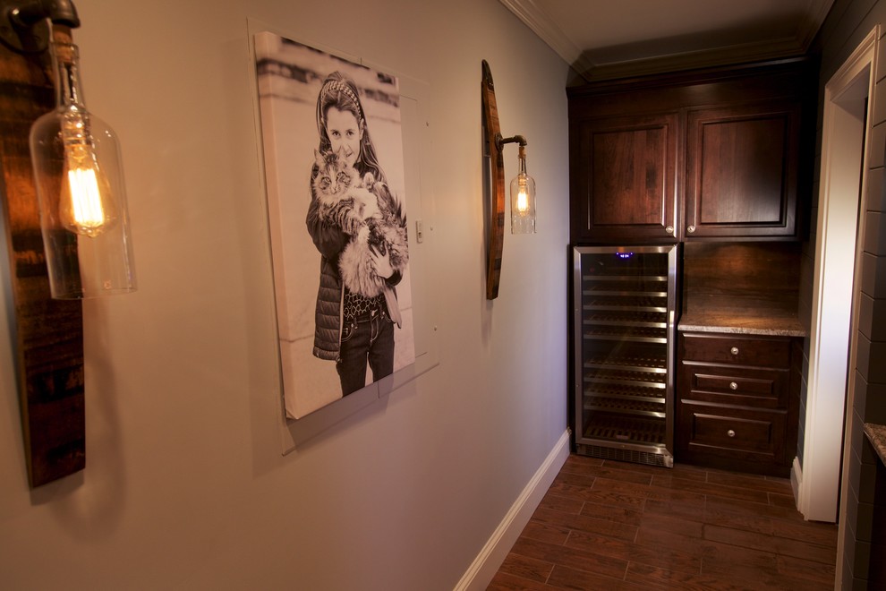 Dunwoody rec room Traditional Basement Atlanta by Addhouse Houzz