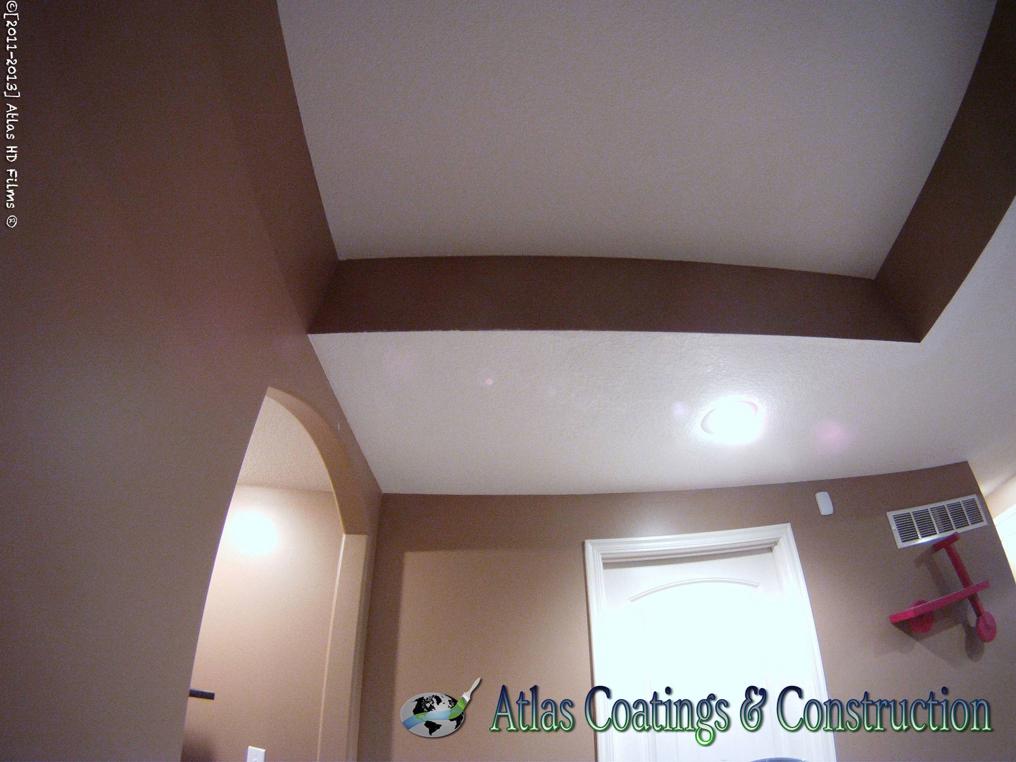 How To Paint A California Knockdown Ceiling Shelly Lighting