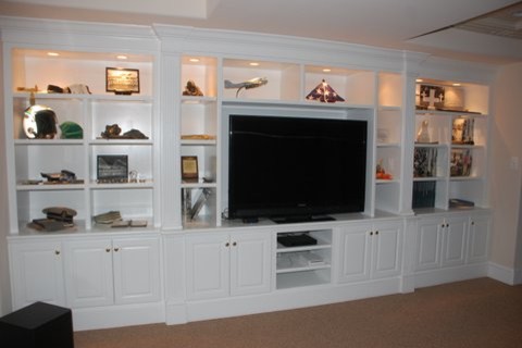 Basement Entertainment Center Houzz