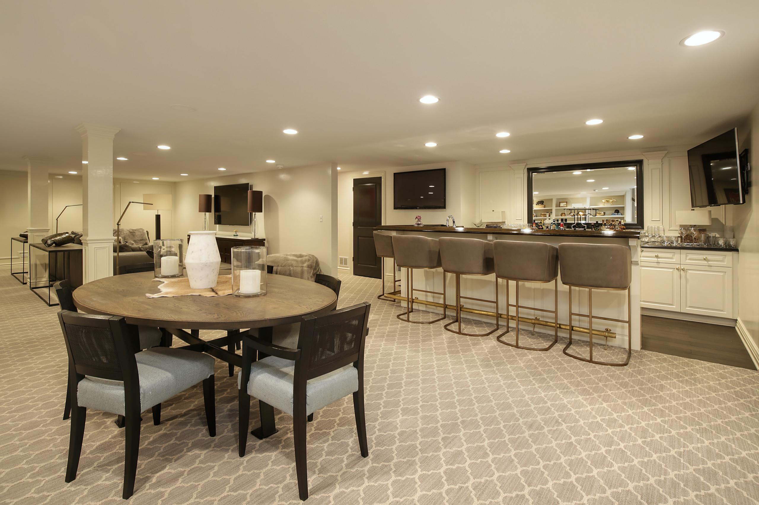 Fairway Elegance Basement Chicago By A Perry Homes Houzz