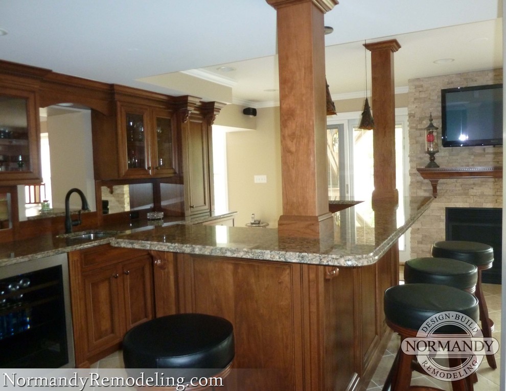 Finished Basement Adds Valuable Living Space Traditional Basement