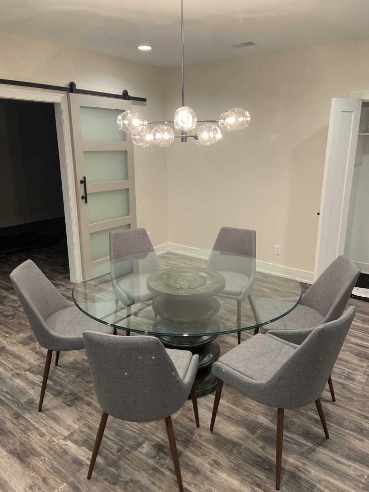 Finished Basement Birmingham Dining Room Detroit by Majestic Home Solutions LLC Houzz