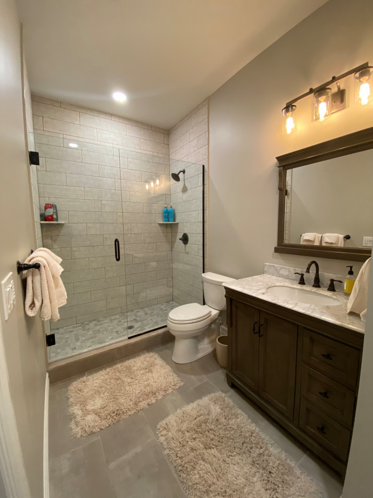 Finished Basement -- Rochester - Bathroom - Detroit - by Majestic Home ...