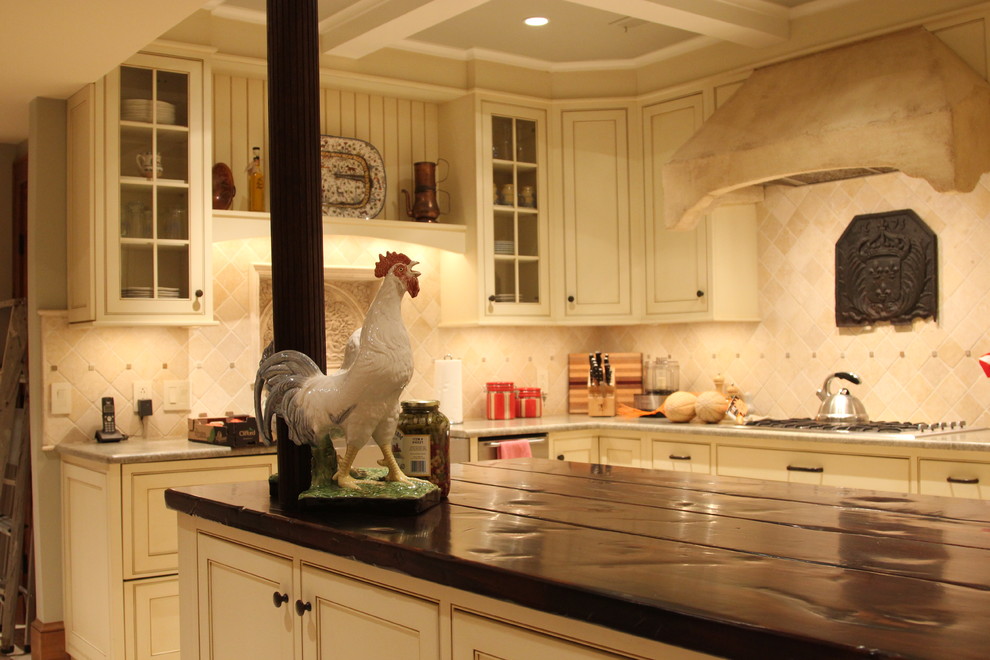 Finished Basement with Kitchen McLean, Va Traditional Basement DC