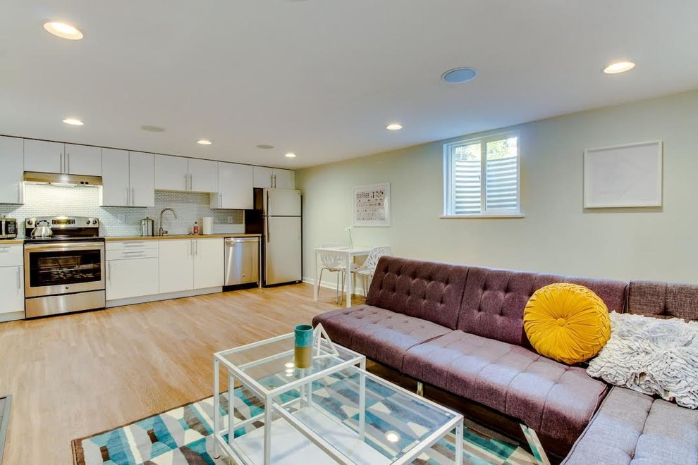 Fresh Basement Renovation - Basement - San Diego - by Catalyst Construction & Remodeling | Houzz