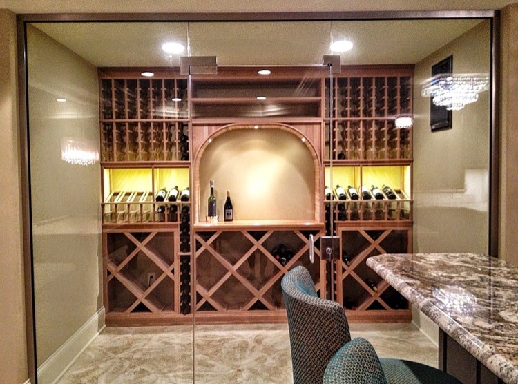 Galena Basement Rennovation Traditional Wine Cellar Columbus by