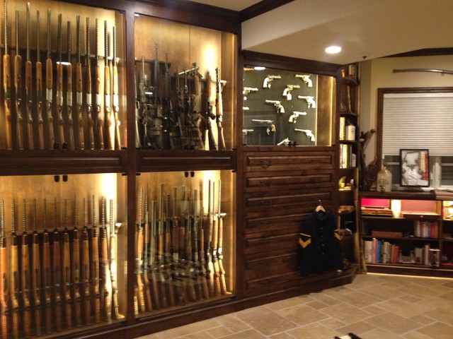 Gun Room Traditional Basement Denver By Enoch Choi Design Construction Services Llc