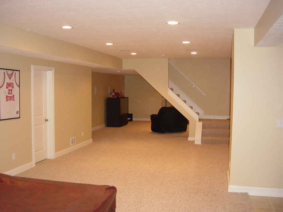 Home Remodels - Traditional - Basement - Columbus - by R.H. Homes Ltd