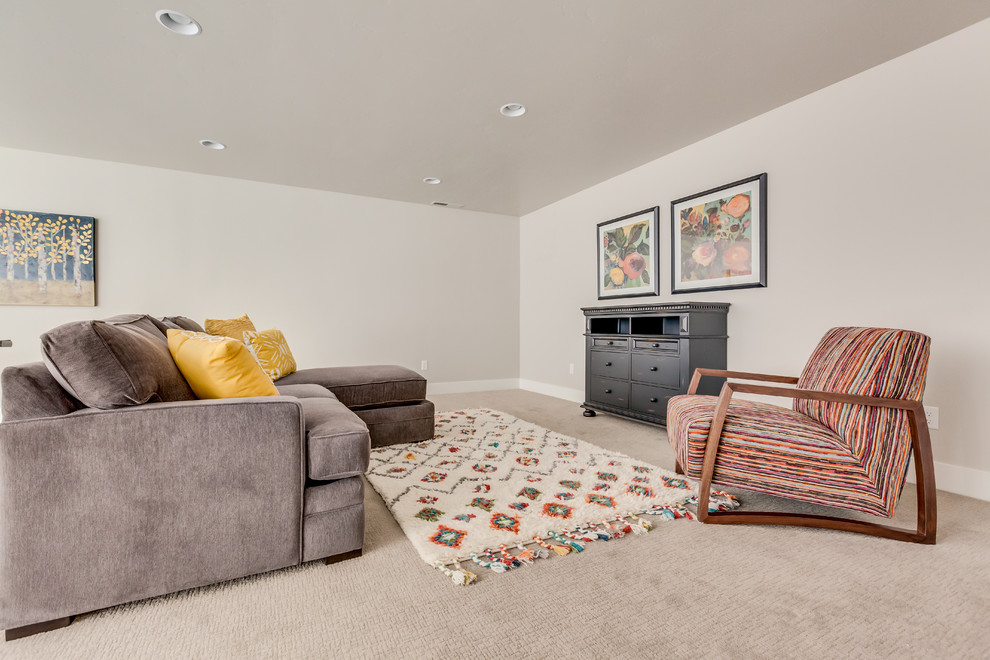 Hudson Basement Boise by Alturas Homes Houzz