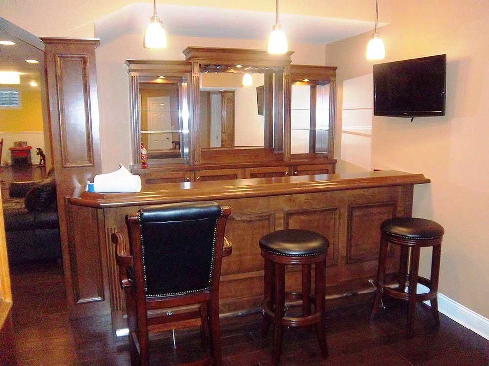 Huntington basement renovation Basement New York by Long Island