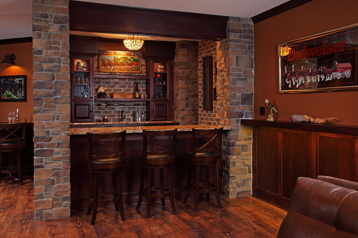 Irish Pub Style Home Bar Ideas Photos