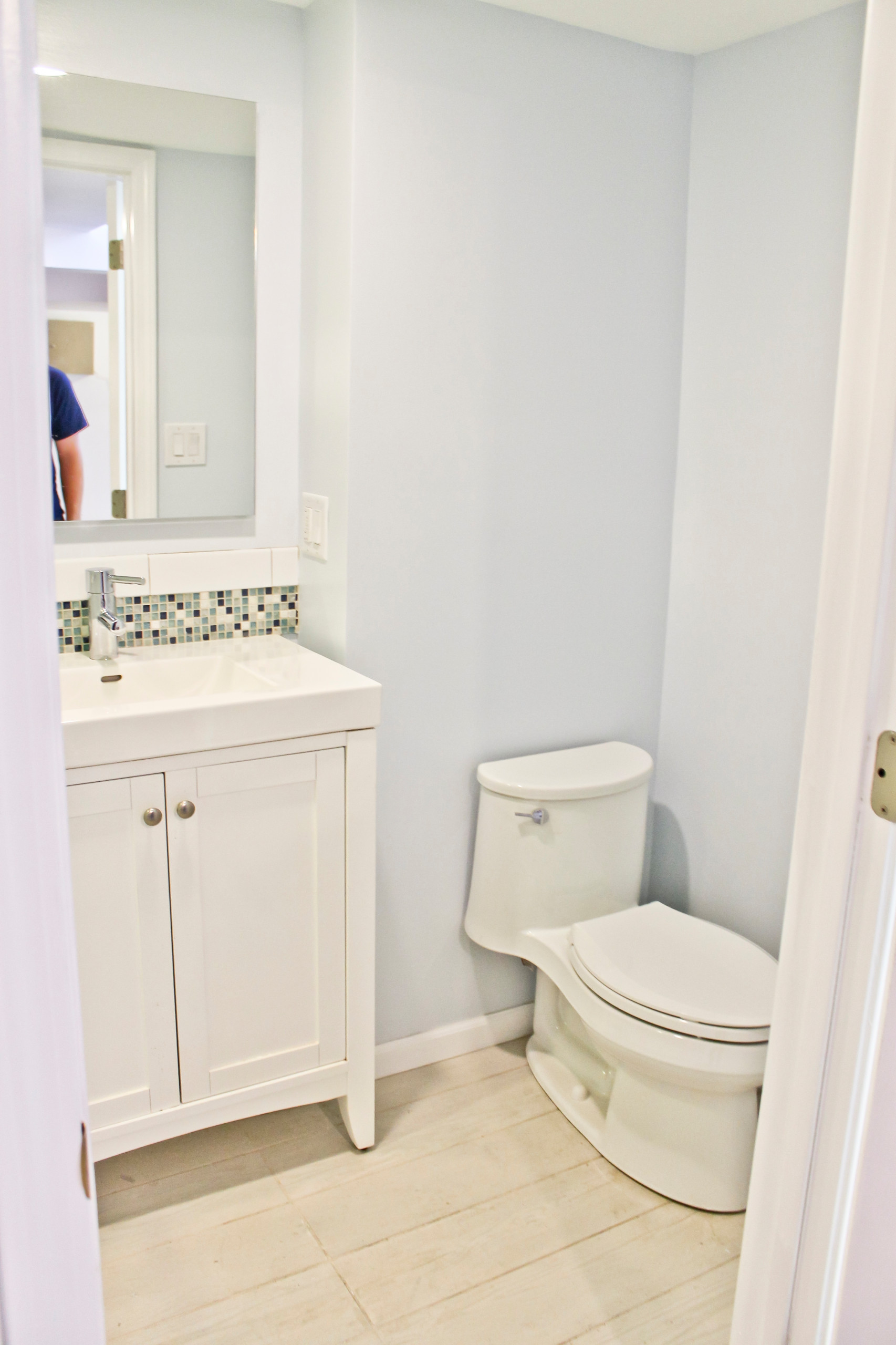 Jefferson Park Basement Remodel - new full bathroom and laundry room -  Traditional - Basement - Chicago - by 123 Remodeling Inc. | Houzz