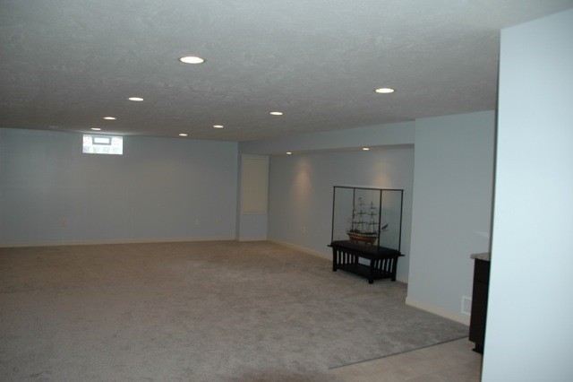 Elegant basement photo in Columbus