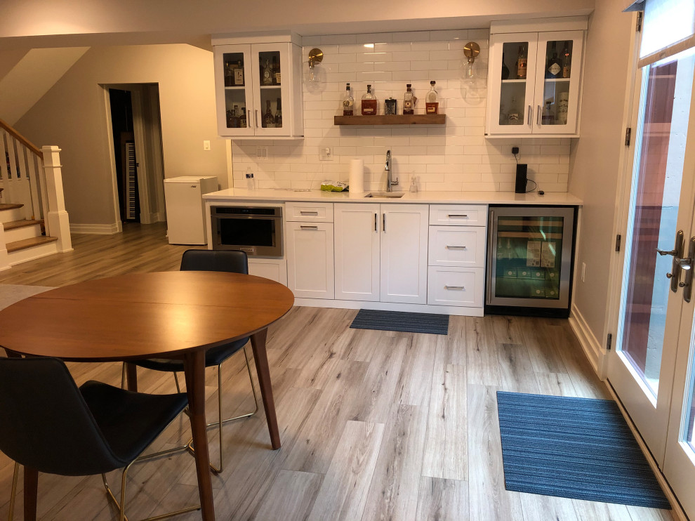 Bar Modern Basement DC Metro by Avenir Kitchen