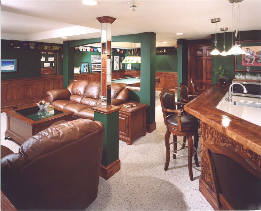 Lake Norman Basement Transitional Basement Charlotte by David