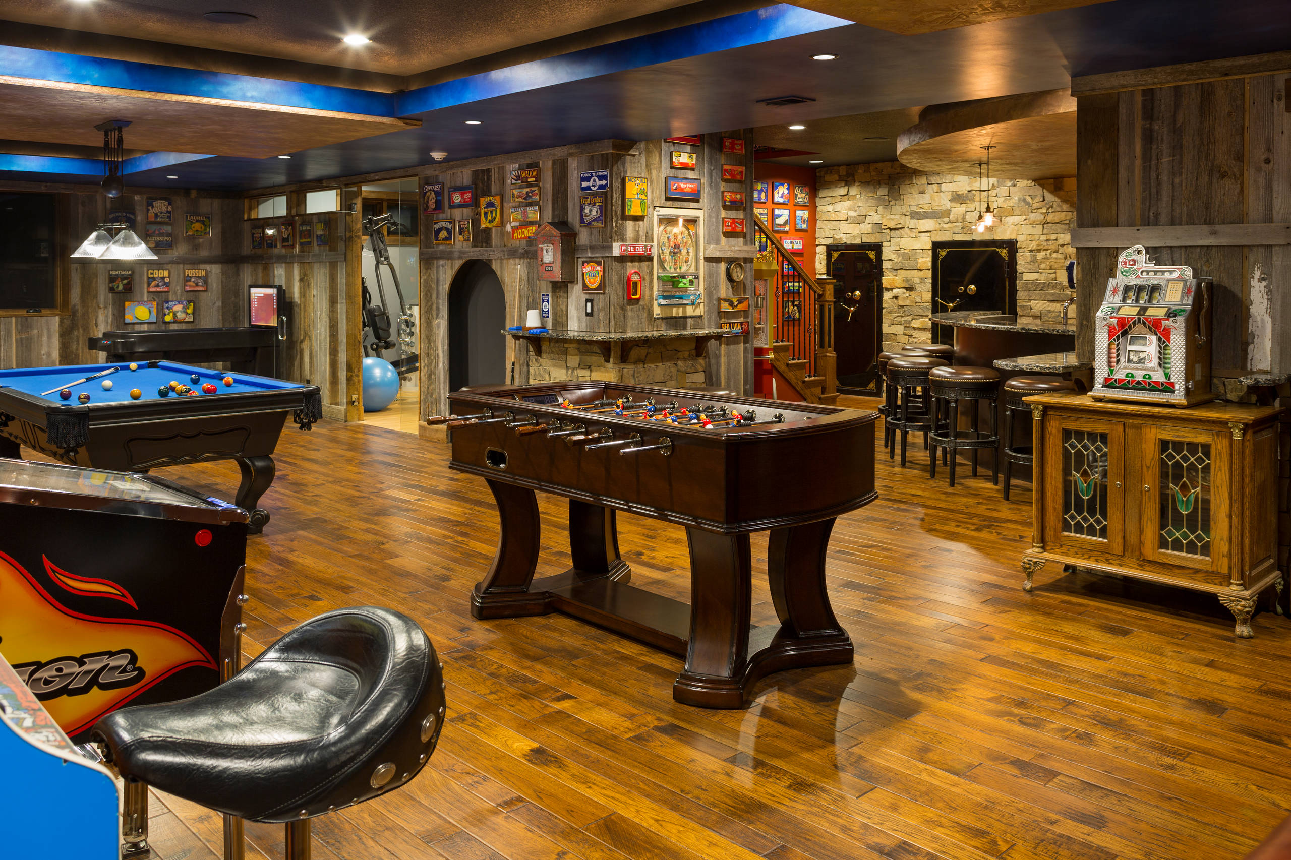 Basement Remodeling In Johnson County Ideas For Man Caves