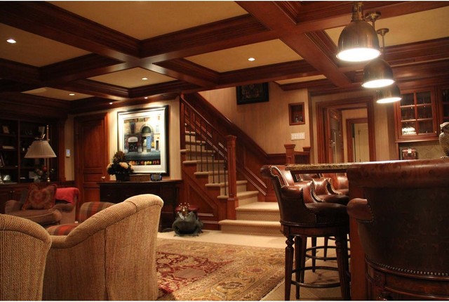 Luxury Basement American Traditional New York By S Berard Designs - Luxurious Basement Design Luxury Basement American Traditional New York By S Berard Designs - Luxurious Basement Design
