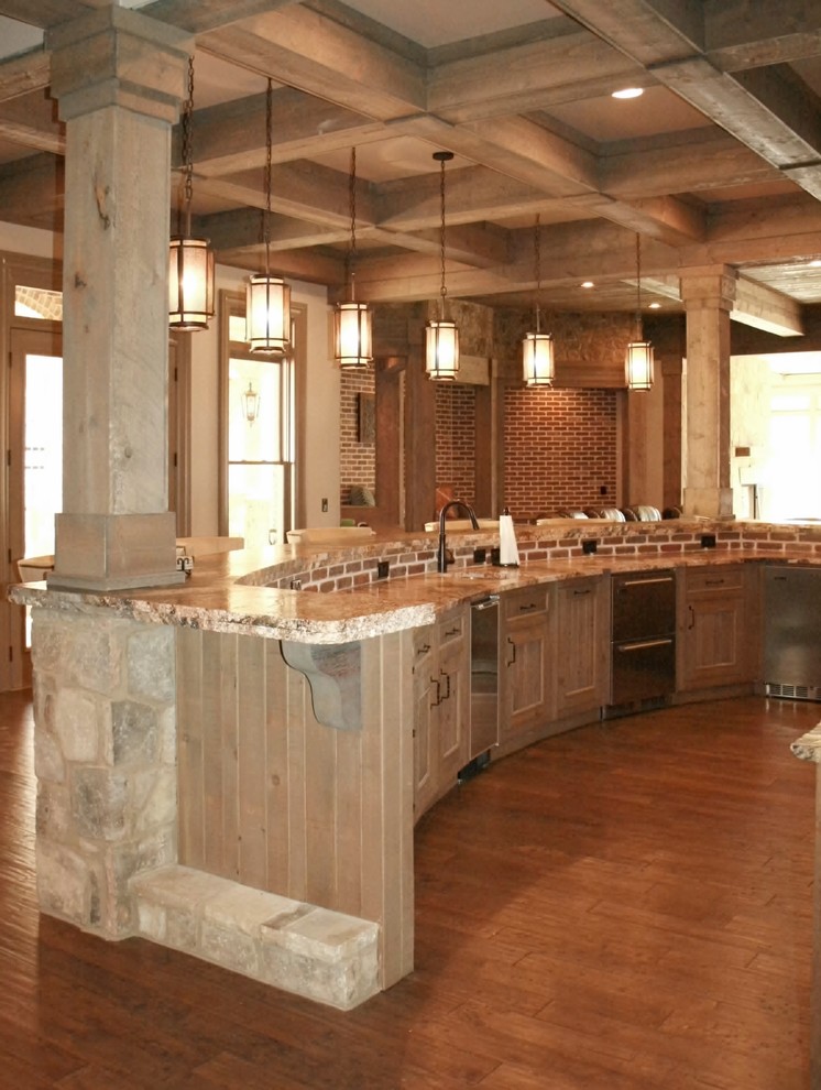 Luxury Basements Traditional Basement Atlanta by Alex Custom