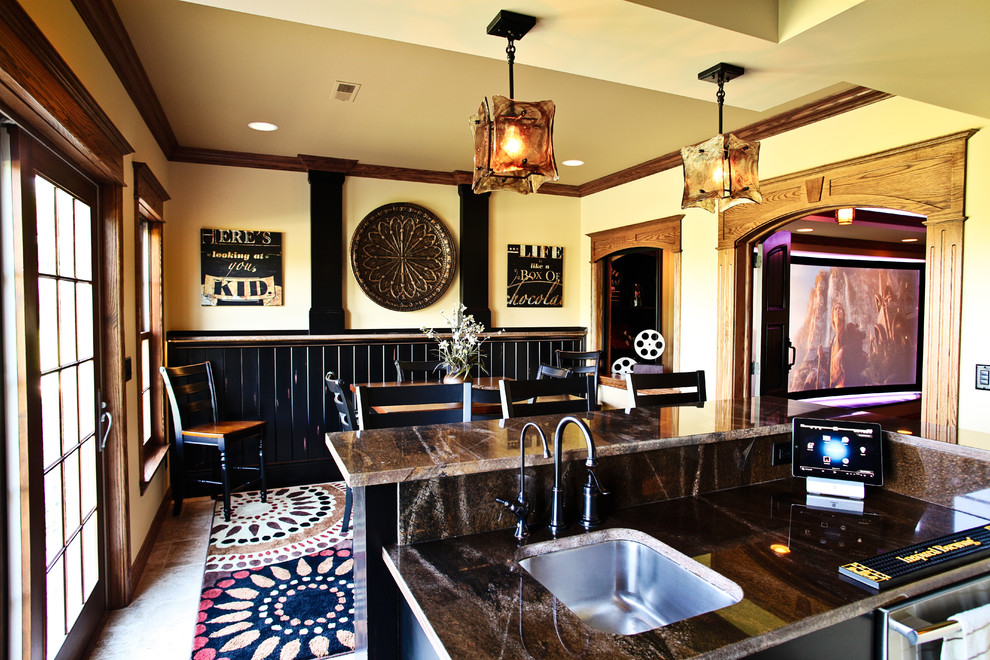 Martin Basement - Bar/Lounge/Walkout - Craftsman - Basement - Grand ...
