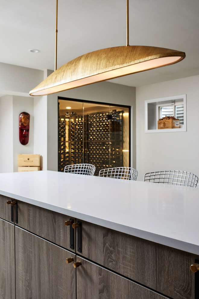 Master Bathroom and Basement Remodel Arlington, VA Contemporary