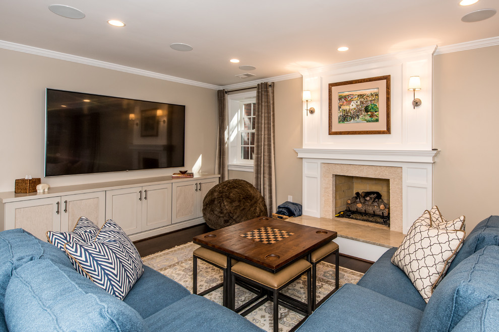 McLean, VA Traditional Basement Suite Traditional Basement DC