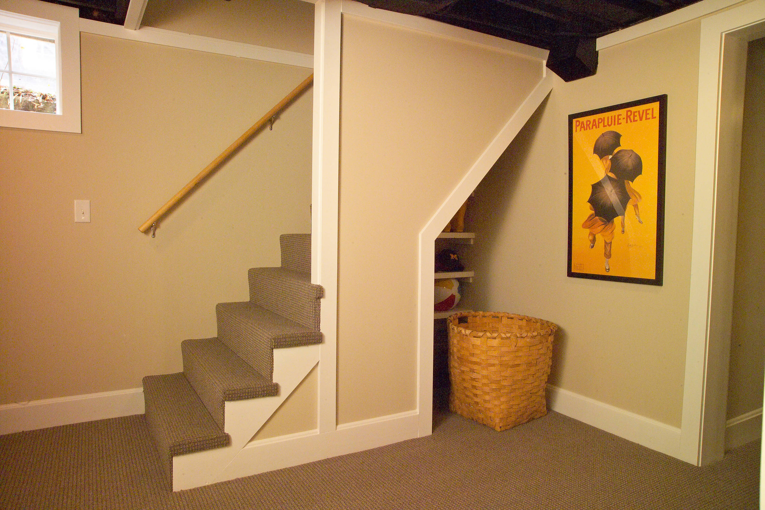 Under Stairs Storage  Grand Rapids, MI Basement Contractors