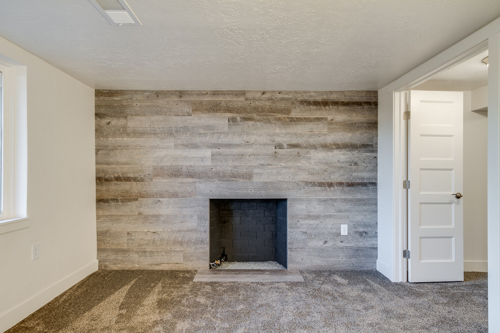 Basement - modern basement idea in Salt Lake City
