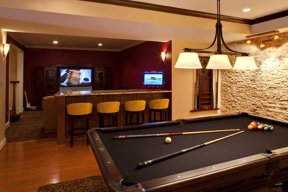 Room Bar And Billiards, How Much Room Do You Need For A Bar Pool Table