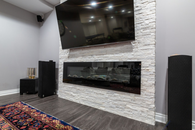 Naperville Basement Remodel 2 - Transitional - Basement - Chicago - by  Matrix Basement Systems, Inc. | Houzz