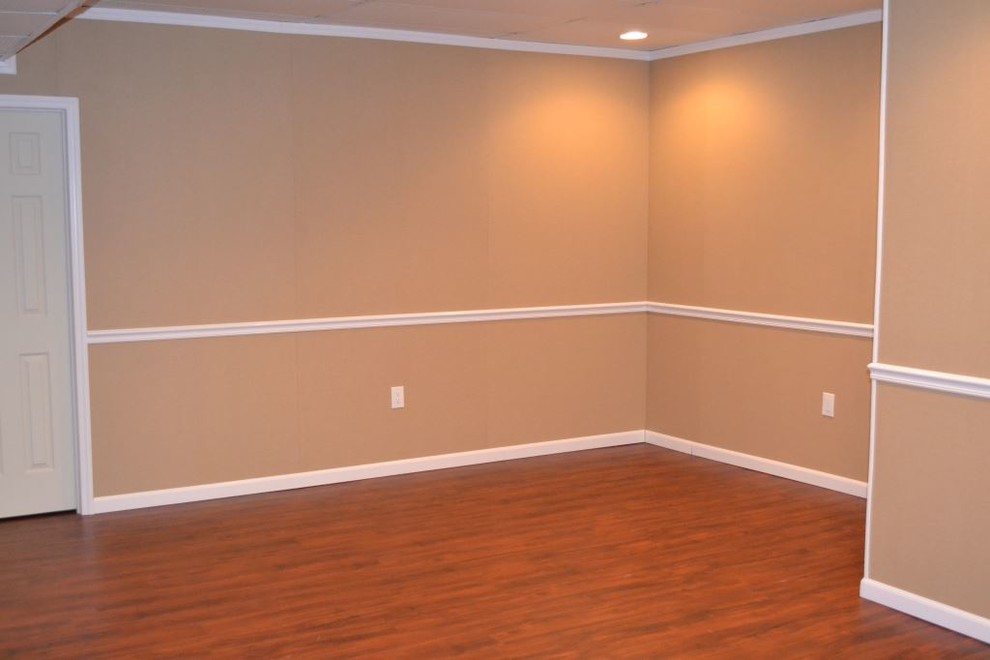 New Jersey Family Room Contemporary Basement Newark by Bestway