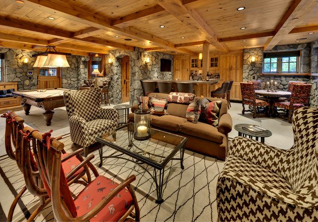 OLD TAHOE HOUSE - Rustic - Basement - Sacramento - by land ...