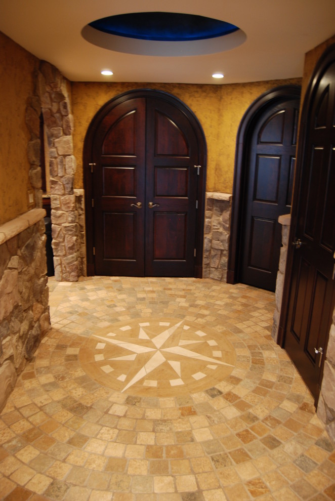 Example of a mountain style basement design in DC Metro