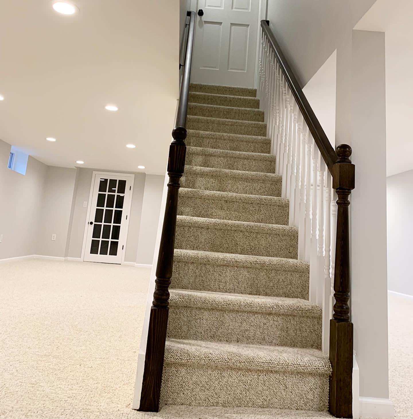 4 Options for Finishing Basement Stairs