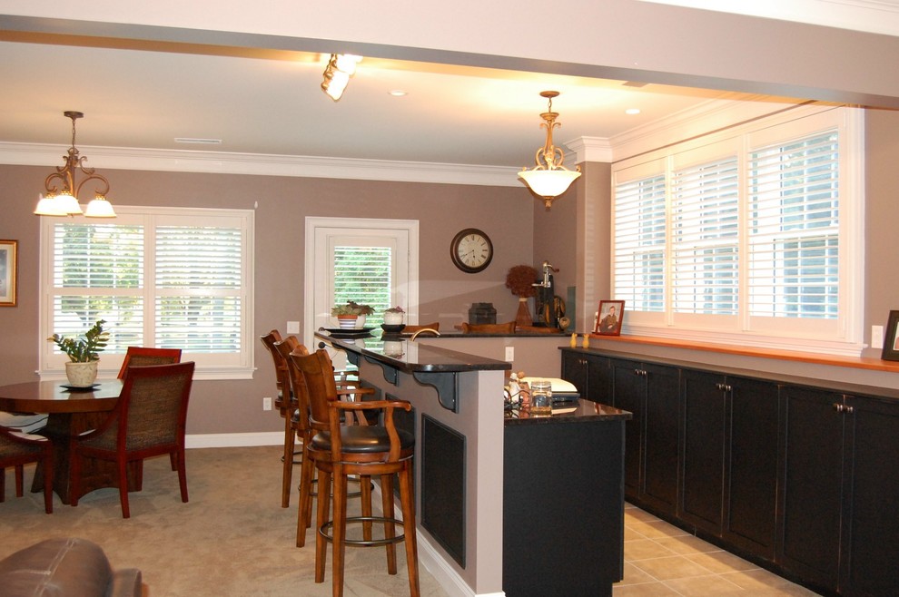 Plantation Shutters Traditional Basement Boston by Shades IN