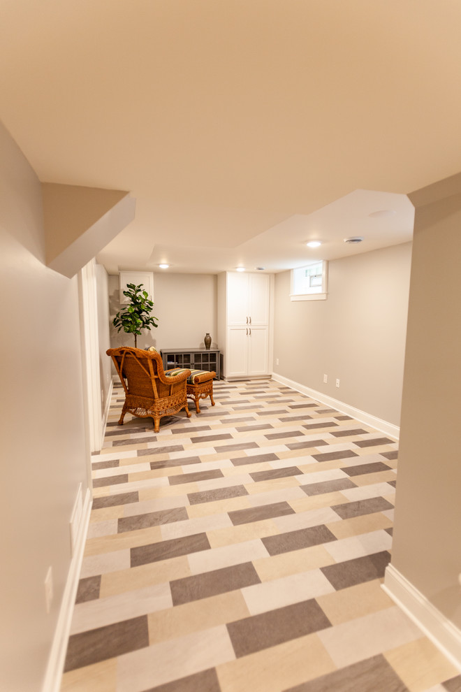 Project 28672 Longfellow Minneapolis Basement Remodel + Laundry