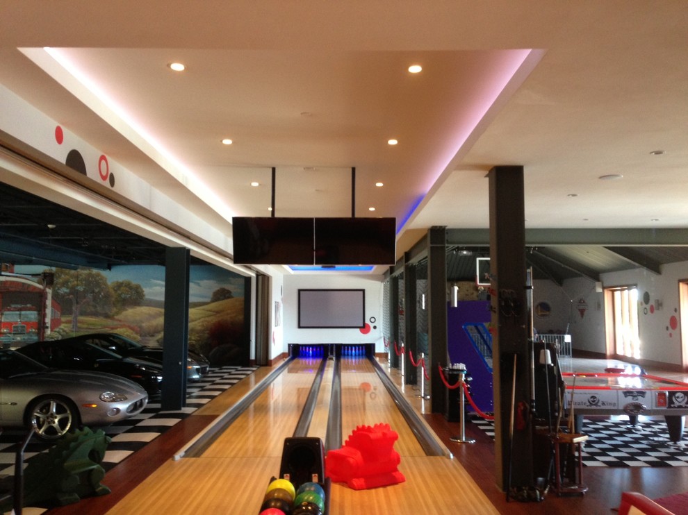 Recreation Room Soussol New York par Clipso Americas, Inc. Houzz