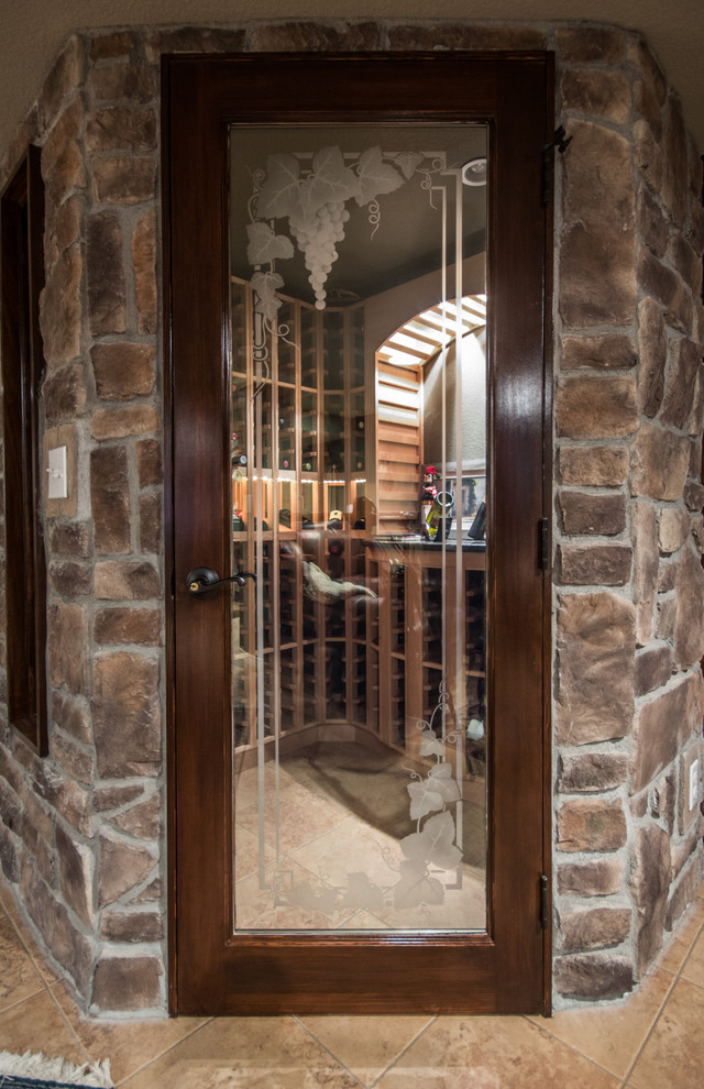 Saddlerock Basement Finish Traditional Wine Cellar Denver by