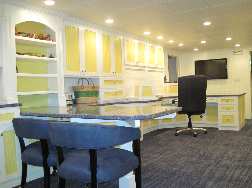 Sewing Room Traditional Basement Louisville by J&L Home Center