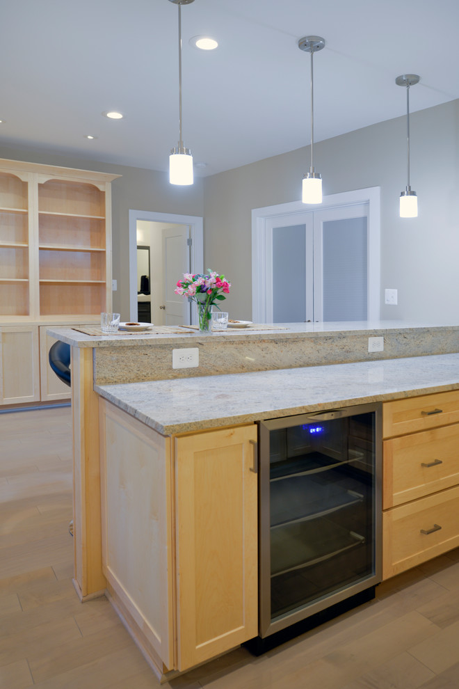 Sleek Entertainment in Falls Church VA Modern Basement DC Metro