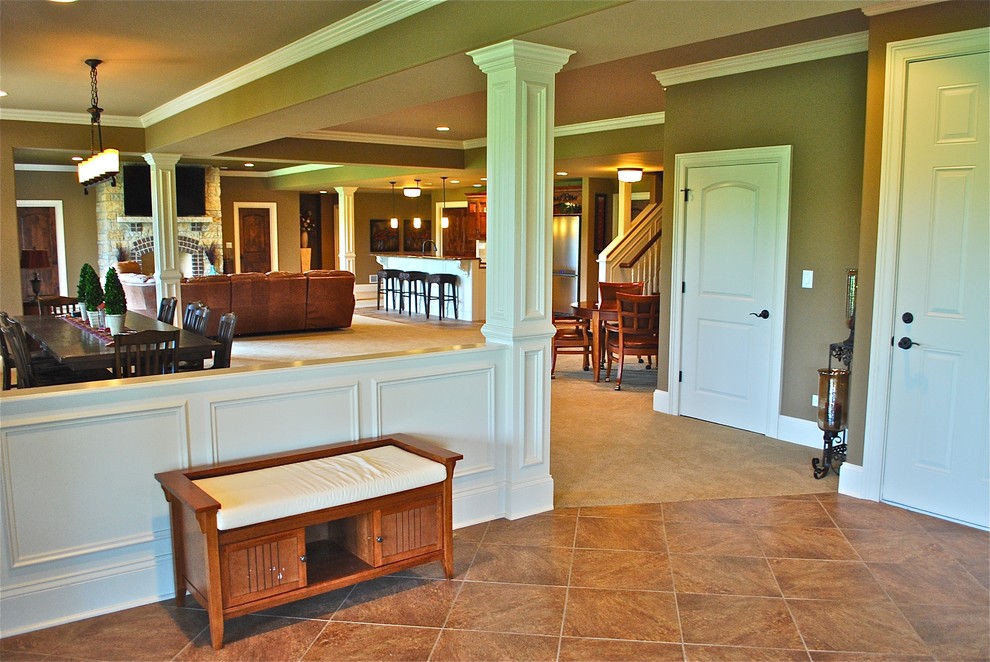 Southampton's Amazing Basements Traditional Basement Chicago by