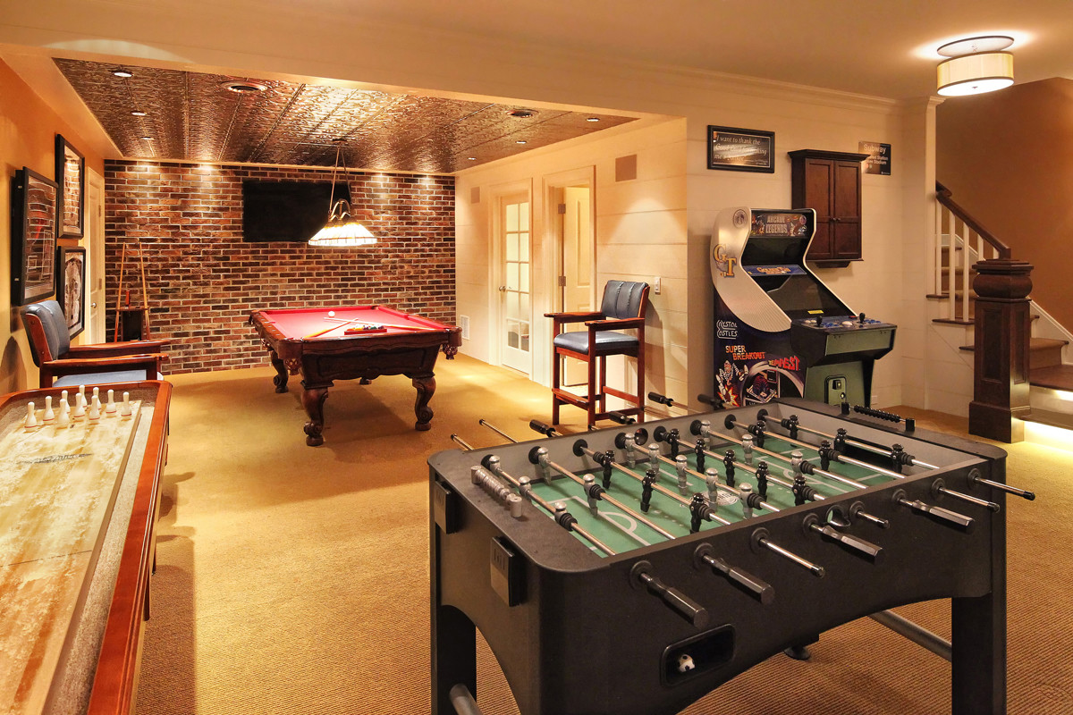 75 basement game room ideas you'll love - august, 2023 | houzz