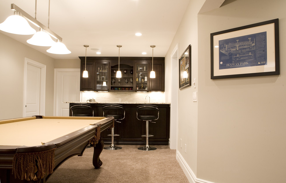 Sports Theme Contemporary Basement New York by DW Design