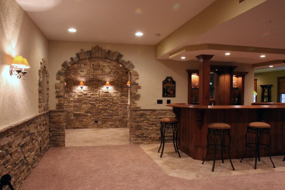 Photo of a classic basement in Chicago.